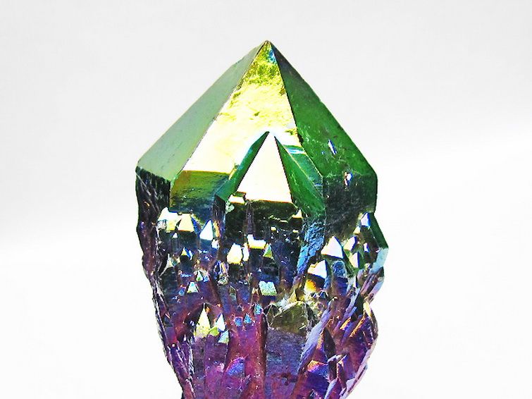 オーラ水晶 オーラクリスタル カテドラルライブラリー  原石(レインボー)[T693-5083] 3枚目