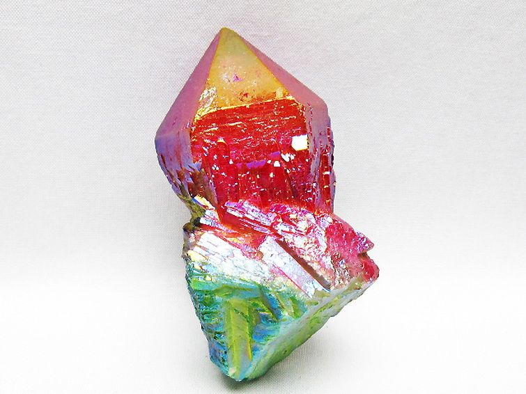 オーラ水晶 オーラクリスタル カテドラルライブラリー 原石(レインボー