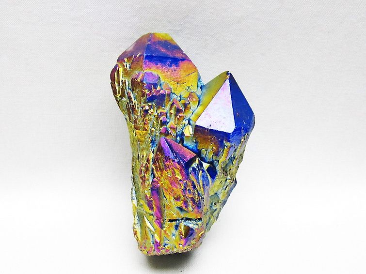 オーラ水晶 オーラクリスタル カテドラルライブラリー 原石(レインボー