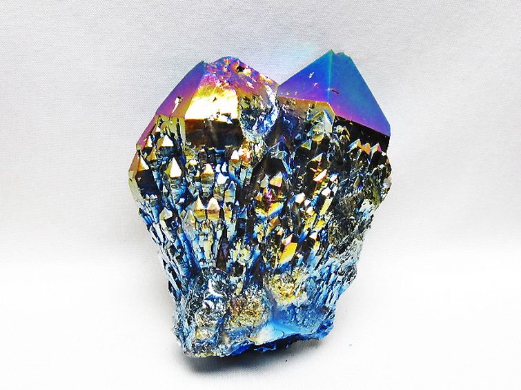 オーラ水晶 オーラクリスタル カテドラルライブラリー  原石(レインボー)[T693-5100] 1枚目