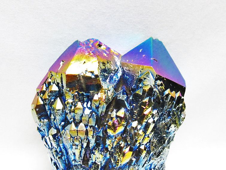 オーラ水晶 オーラクリスタル カテドラルライブラリー  原石(レインボー)[T693-5100] 2枚目