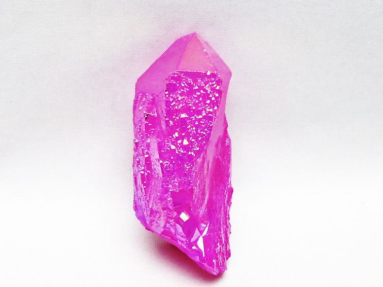 オーラ水晶 オーラクリスタル カテドラルライブラリー  原石 (ローズ)[T693-5139] 1枚目