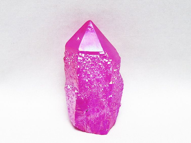 オーラ水晶 オーラクリスタル カテドラルライブラリー  原石 (ローズ)[T693-5142] 1枚目