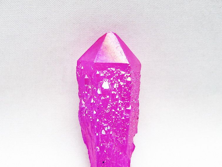 オーラ水晶 オーラクリスタル カテドラルライブラリー  原石 (ローズ)[T693-5153] 2枚目
