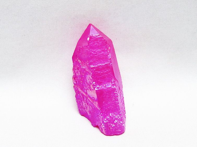 オーラ水晶 オーラクリスタル カテドラルライブラリー  原石 (ローズ)[T693-5157] 1枚目