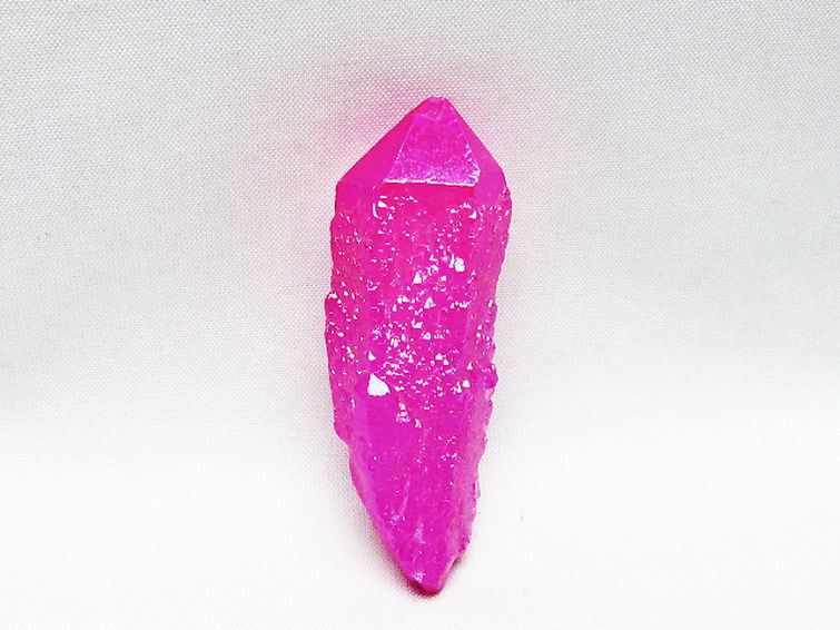 オーラ水晶 オーラクリスタル カテドラルライブラリー  原石 (ローズ)[T693-5167] 1枚目