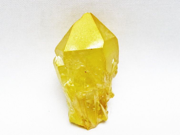 オーラ水晶 オーラクリスタル カテドラルライブラリー  原石 (イエロー)[T693-5215] 1枚目