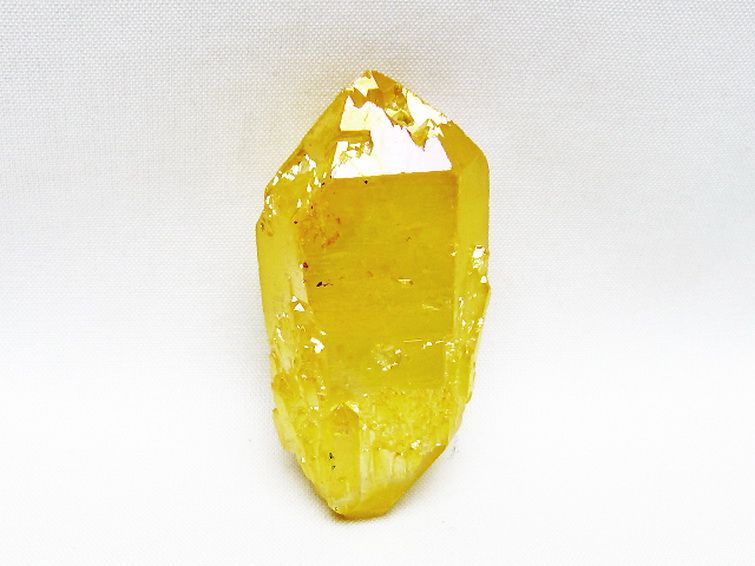 オーラ水晶 オーラクリスタル カテドラルライブラリー  原石 (イエロー)[T693-5229] 1枚目