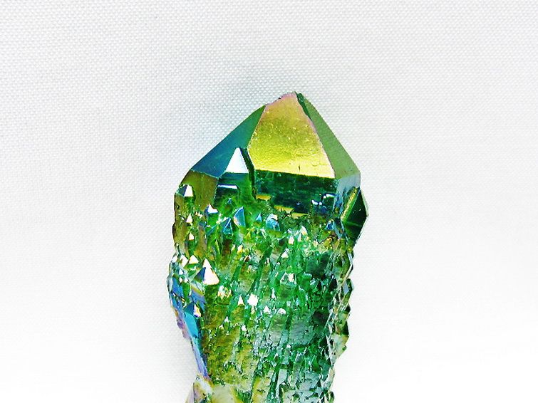 オーラ水晶 オーラクリスタル カテドラルライブラリー  原石 (グリーン)[T693-5279] 2枚目