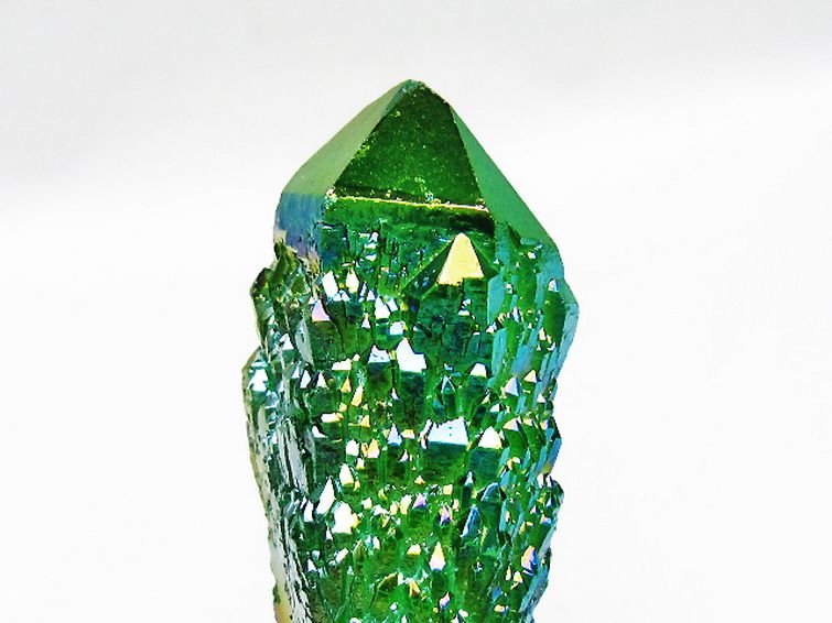 オーラ水晶 オーラクリスタル カテドラルライブラリー  原石 (グリーン)[T693-5279] 3枚目