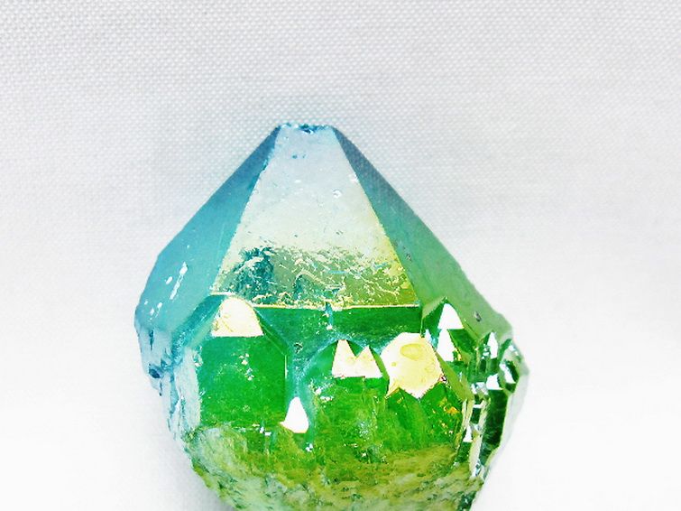 オーラ水晶 オーラクリスタル カテドラルライブラリー  原石 (グリーン)[T693-5298] 3枚目