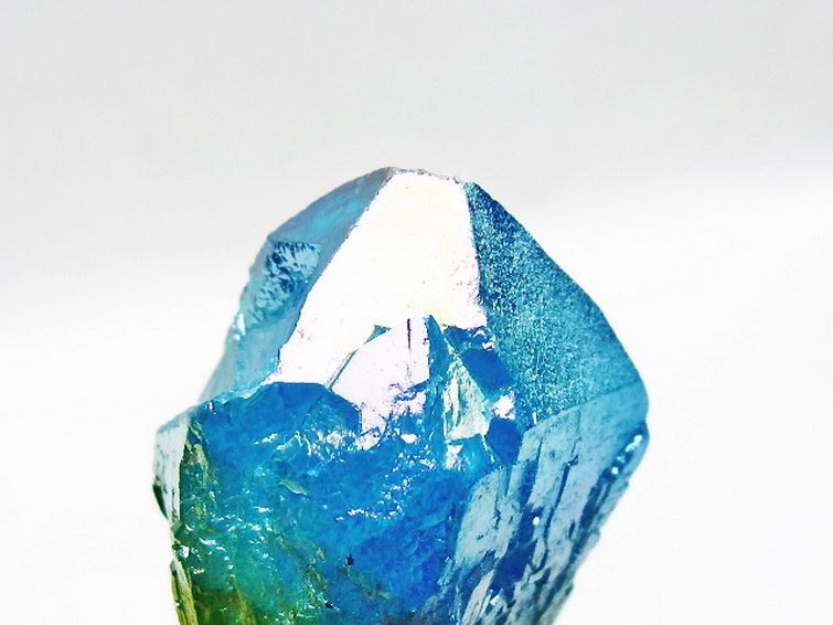 オーラ水晶 オーラクリスタル カテドラルライブラリー  原石 (グリーン)[T693-5305] 3枚目