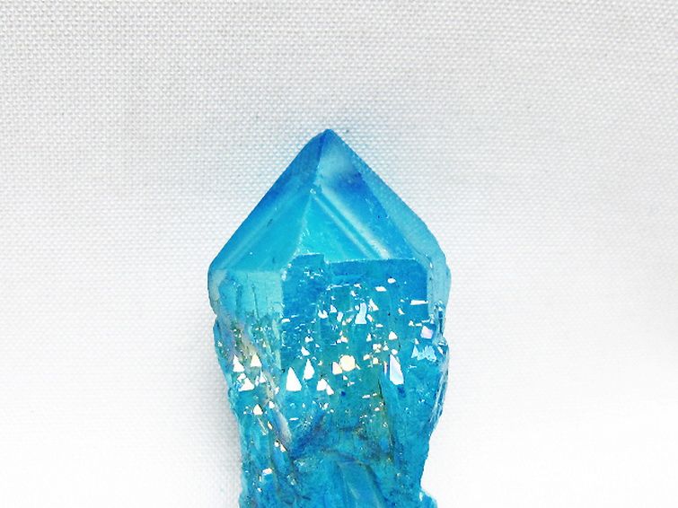 オーラ水晶 オーラクリスタル カテドラルライブラリー  原石 (アクア)[T693-5326] 2枚目
