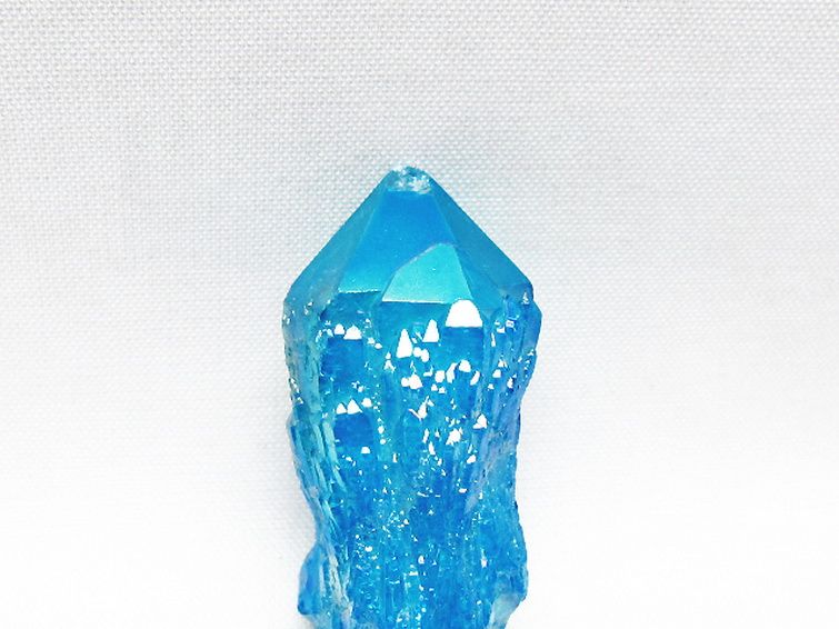 オーラ水晶 オーラクリスタル カテドラルライブラリー  原石 (アクア)[T693-5334] 2枚目