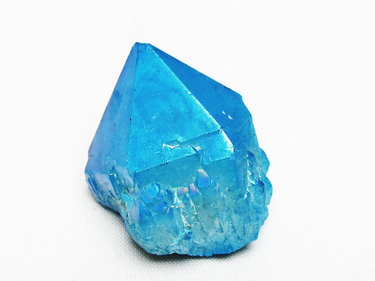 オーラ水晶 オーラクリスタル カテドラルライブラリー  原石 (アクア)[T693-5336] 1枚目