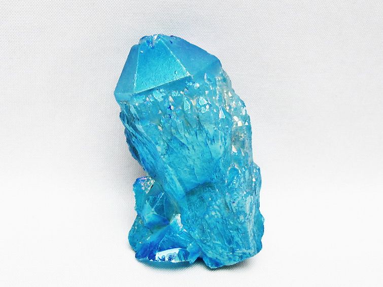 オーラ水晶 オーラクリスタル カテドラルライブラリー  原石 (アクア)[T693-5345] 1枚目