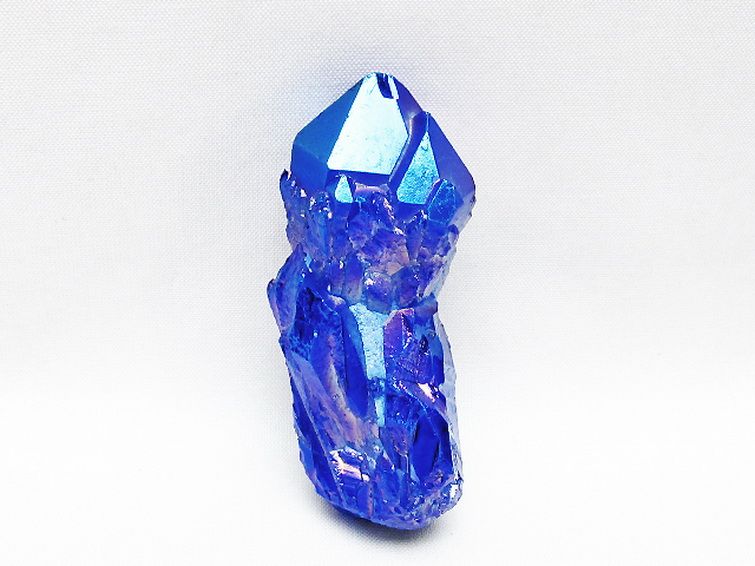 オーラ水晶 オーラクリスタル カテドラルライブラリー  原石 (ブルー)[T693-5347] 1枚目