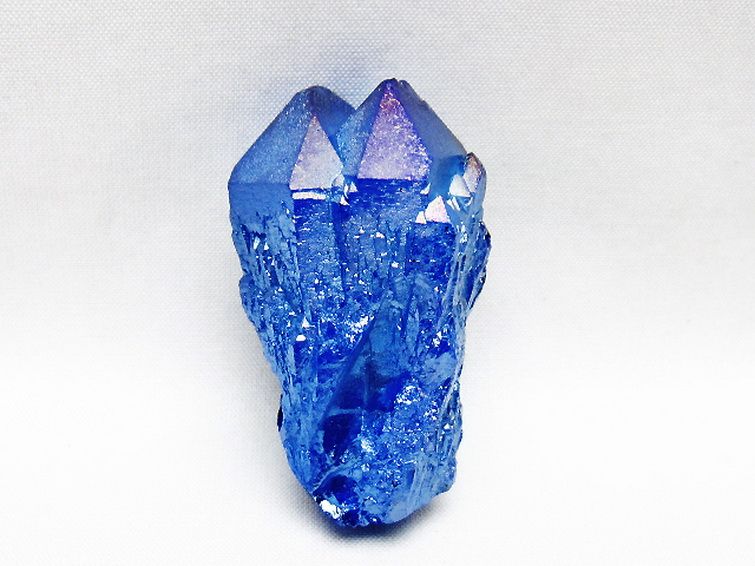 オーラ水晶 オーラクリスタル カテドラルライブラリー  原石 (ブルー)[T693-5349] 1枚目