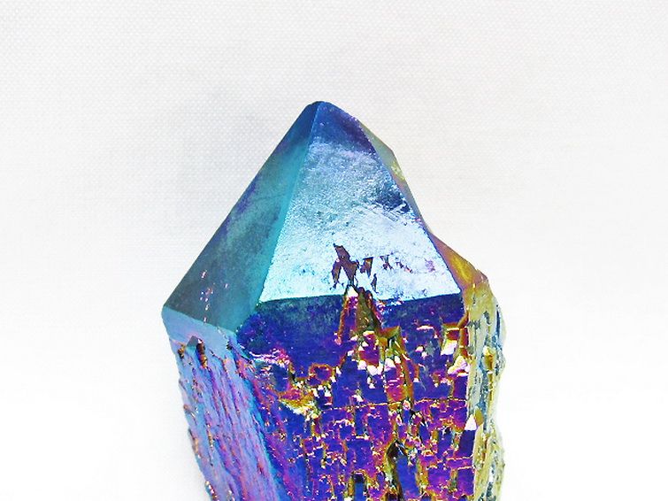 オーラ水晶 オーラクリスタル カテドラルライブラリー  原石 (ブルー)[T693-5354] 2枚目