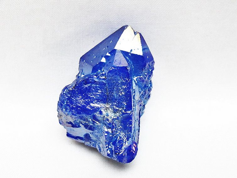 オーラ水晶 オーラクリスタル カテドラルライブラリー  原石 (ブルー)[T693-5356] 1枚目