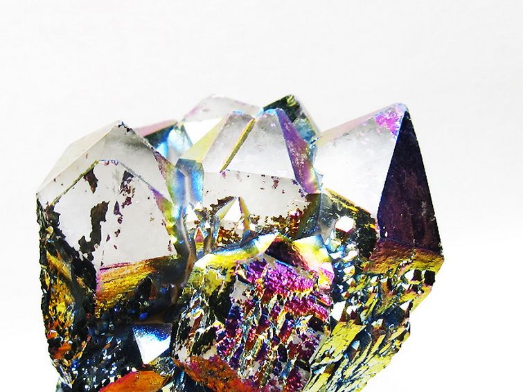 オーラ水晶 オーラクリスタル クラスター (レインボー) [t693-5408] 3枚目