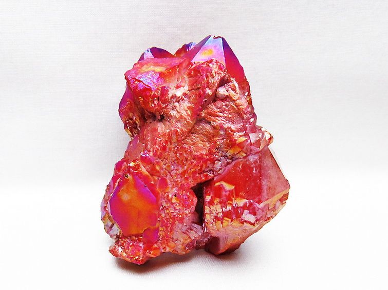 オーラ水晶 オーラクリスタル クラスター (レインボー) [t693-5421] 1枚目