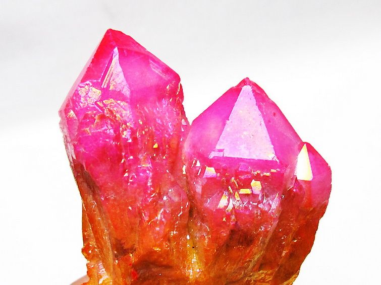 オ―ロラクリスタル クラスタ― オーラ水晶 オーラクリスタル クラスター (レインボー)[t802-6223]