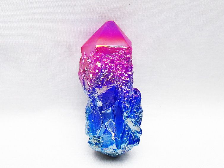 オーラ水晶 オーラクリスタル カテドラルライブラリー 原石(レインボー) [t693-5705] 1枚目