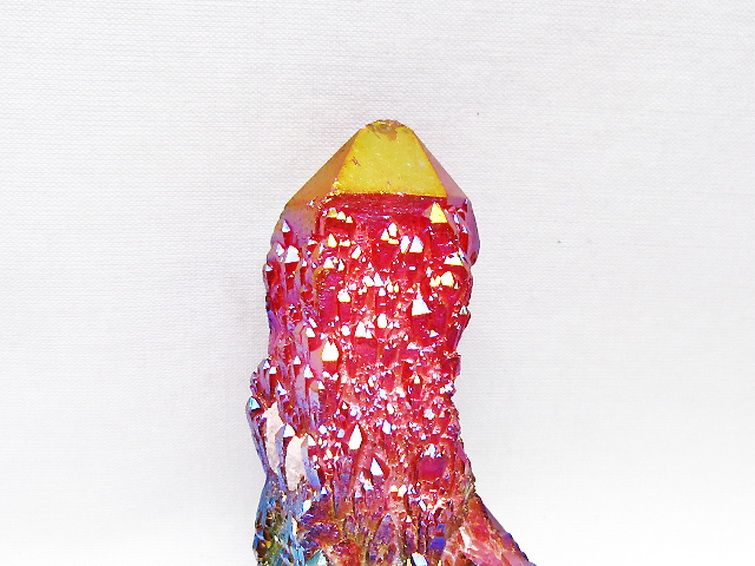オーラ水晶 オーラクリスタル カテドラルライブラリー 原石(レインボー) [t693-5718] 2枚目