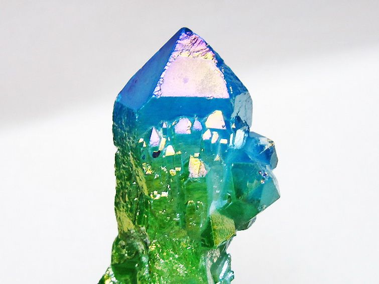 オーラ水晶 オーラクリスタル カテドラルライブラリー 原石 (グリーン) [t693-5779] 3枚目
