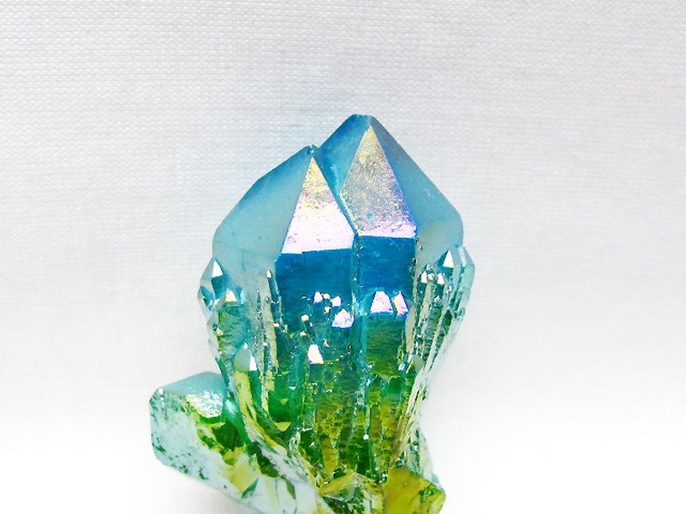 オーラ水晶 オーラクリスタル カテドラルライブラリー 原石 (グリーン) [t693-5785] 3枚目
