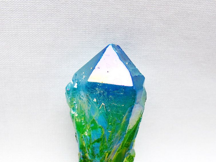 オーラ水晶 オーラクリスタル カテドラルライブラリー 原石 (グリーン) [t693-5790] 2枚目