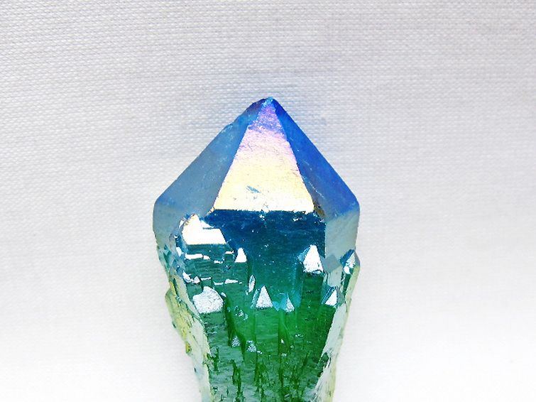 オーラ水晶 オーラクリスタル カテドラルライブラリー 原石 (グリーン) [t693-5794] 2枚目