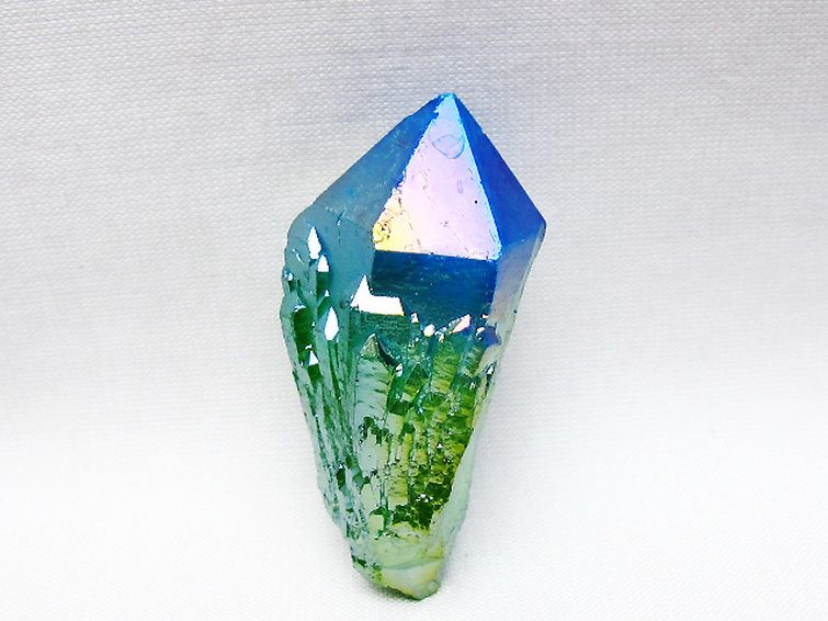 オーラ水晶 オーラクリスタル カテドラルライブラリー 原石 (グリーン) [t693-5794] 3枚目