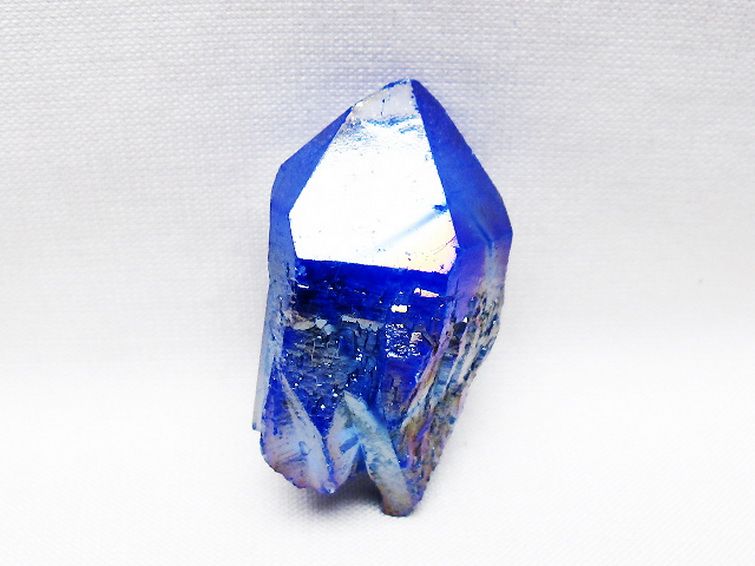 オーラ水晶 オーラクリスタル カテドラルライブラリー 原石 (ブルー) [t693-5819] 1枚目