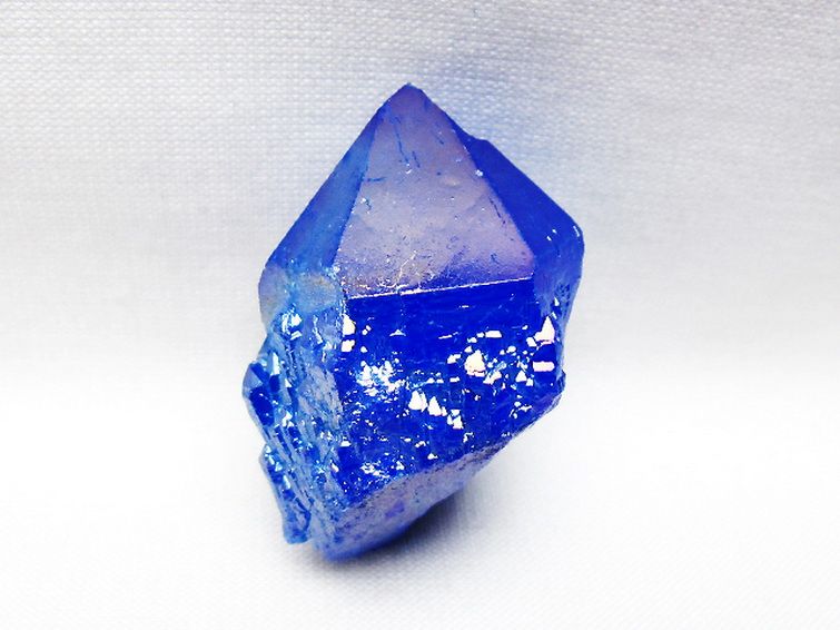 オーラ水晶 オーラクリスタル カテドラルライブラリー 原石 (ブルー) [t693-5821] 1枚目