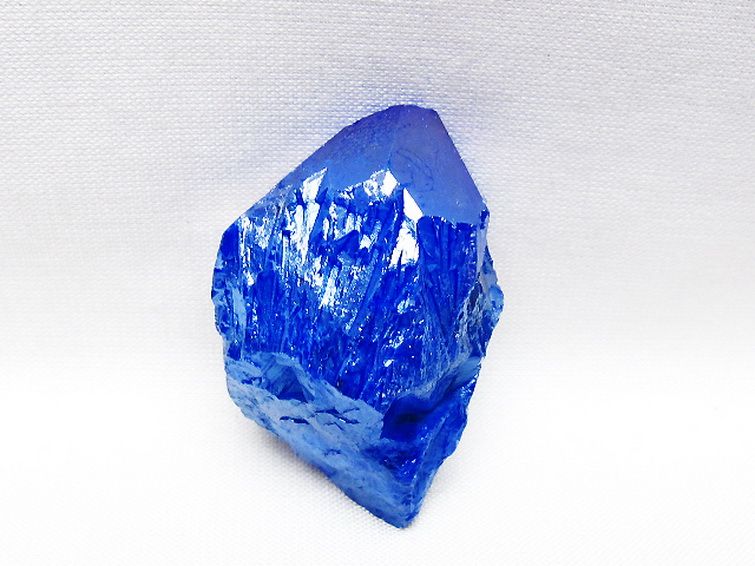 オーラ水晶 オーラクリスタル カテドラルライブラリー 原石 (ブルー) [t693-5824] 1枚目