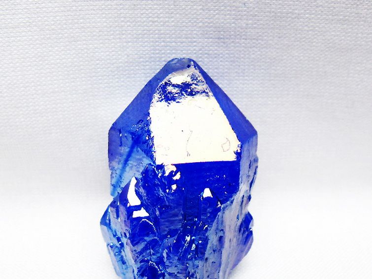 オーラ水晶 オーラクリスタル カテドラルライブラリー 原石 (ブルー) [t693-5829] 2枚目