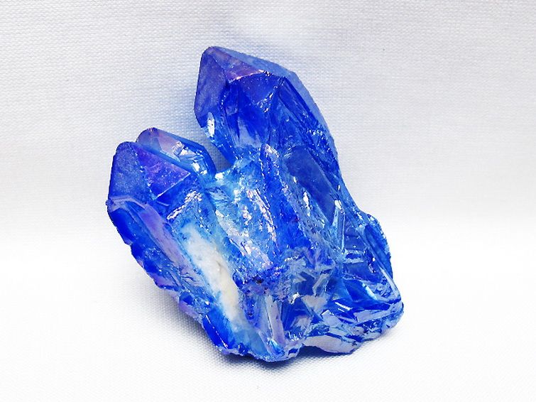 オーラ水晶 オーラクリスタル カテドラルライブラリー クラスター (ブルー) [t693-5855] 1枚目
