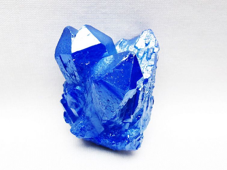 オーラ水晶 オーラクリスタル カテドラルライブラリー クラスター (ブルー) [t693-5856] 1枚目