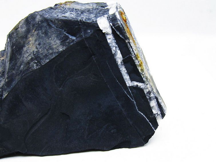 北海道上ノ国町産 ブラックシリカ 原石 [t694-4670] 3枚目