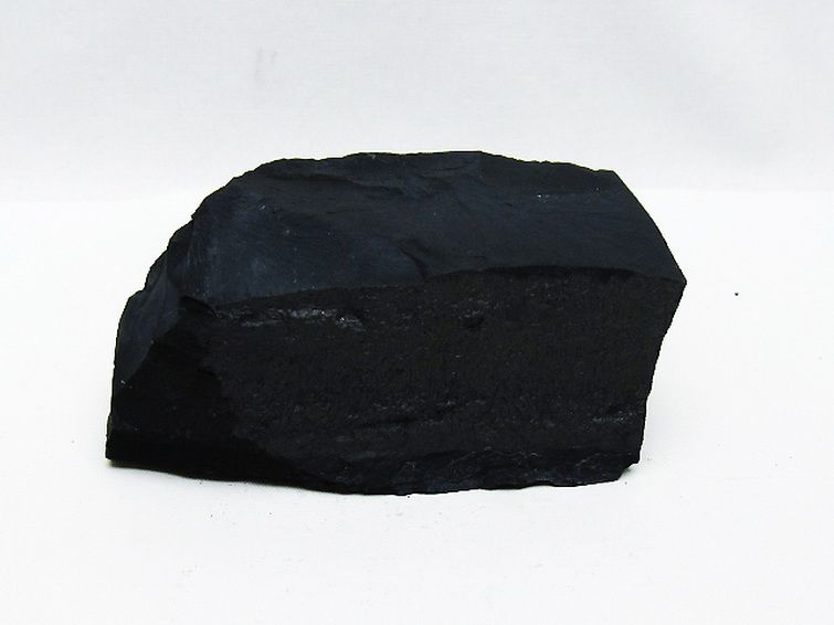 北海道上ノ国町産 ブラックシリカ 原石 [t694-5042]