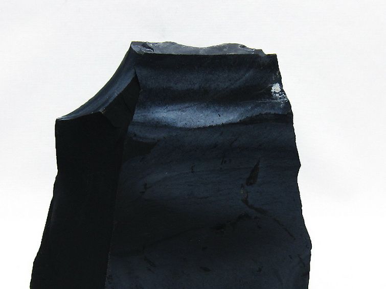 北海道上ノ国町産 ブラックシリカ 原石[t694-5059]