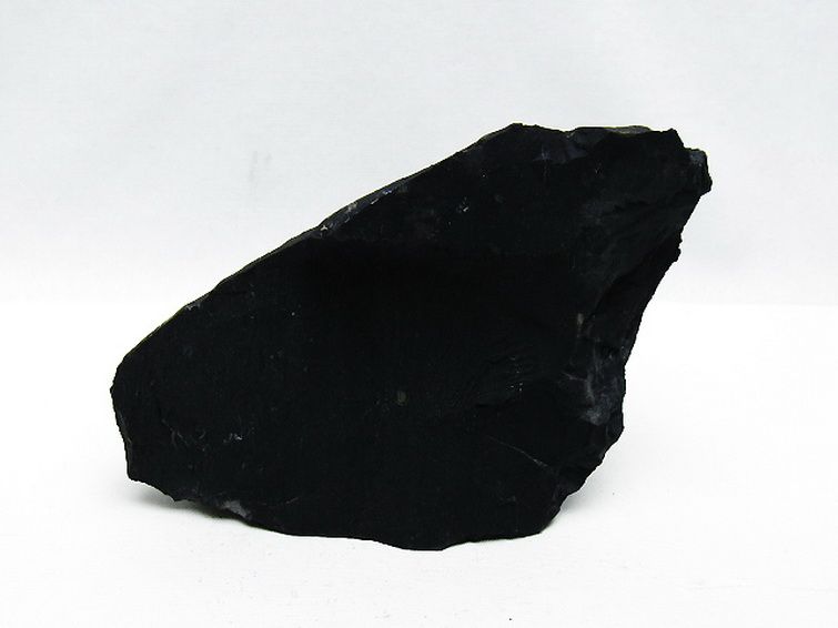 北海道上ノ国町産 ブラックシリカ 原石[T694-5063] 1枚目