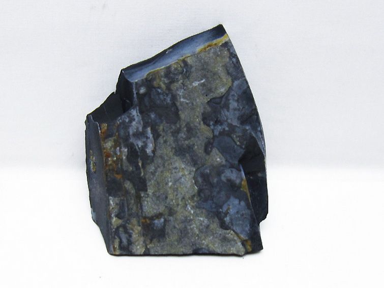 北海道上ノ国町産 ブラックシリカ 原石 [t694-5147] 1枚目