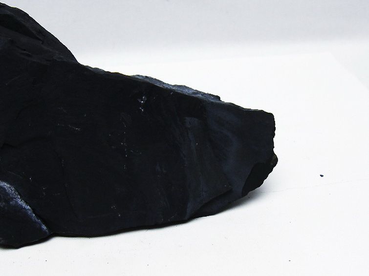 北海道上ノ国町産 ブラックシリカ 原石[T694-5158] 2枚目