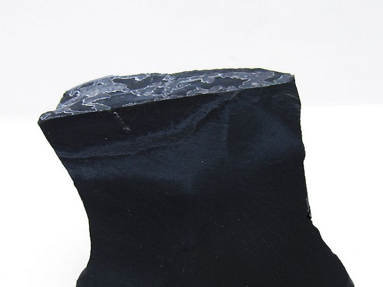 北海道上ノ国町産 ブラックシリカ 原石 [t694-5200] 2枚目