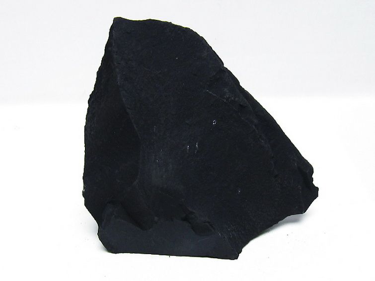 石原 北海道上ノ国町産 ブラックシリカ 原石 [t694-5212]