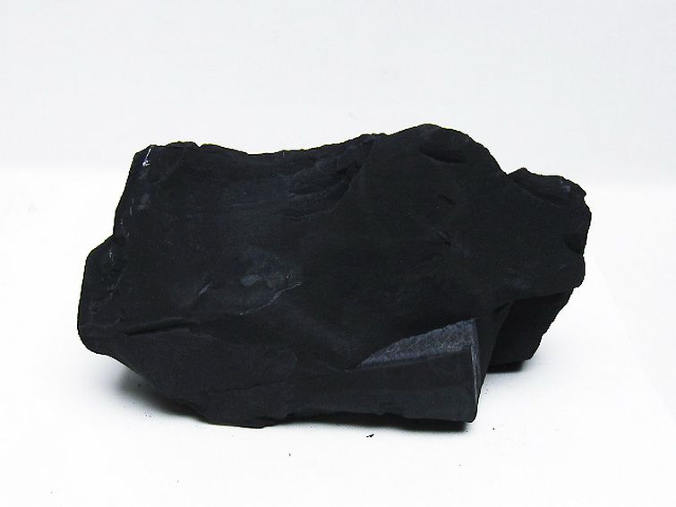 北海道上ノ国町産 ブラックシリカ 原石 [t694-5214] 1枚目
