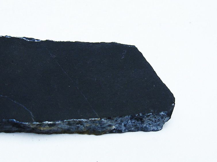 北海道上ノ国町産 ブラックシリカ 原石 [t694-5220] 3枚目